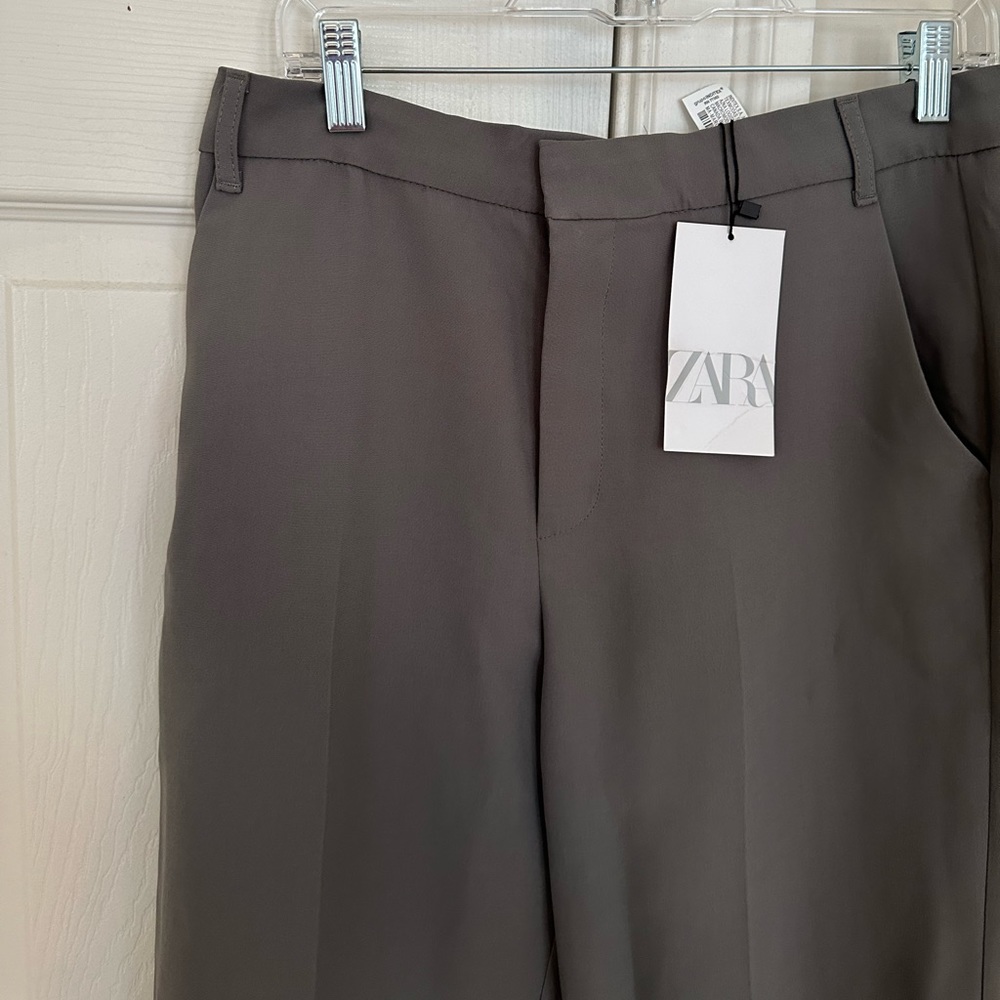 Zara grey work trousers size medium